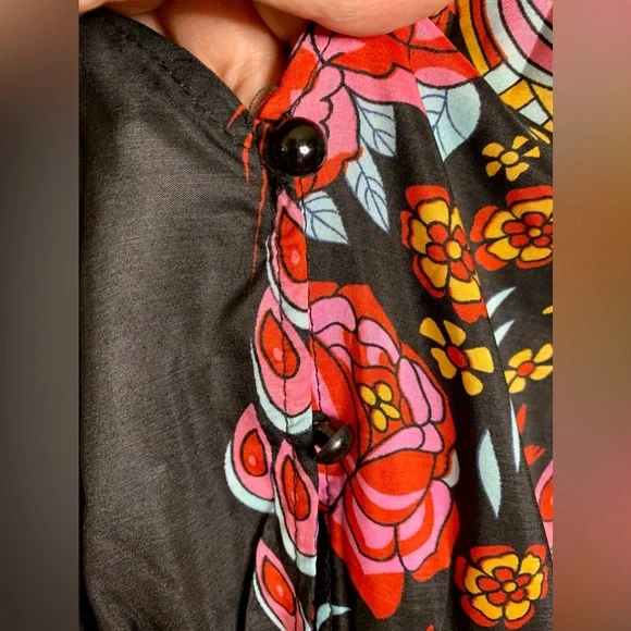 SPANISH🇪🇸 SILK DRESS - Picture 7 of 10